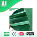 PVC/PU/Rubber conveyor cleated belt / food grade / conveyor belt line/high quality/baffle